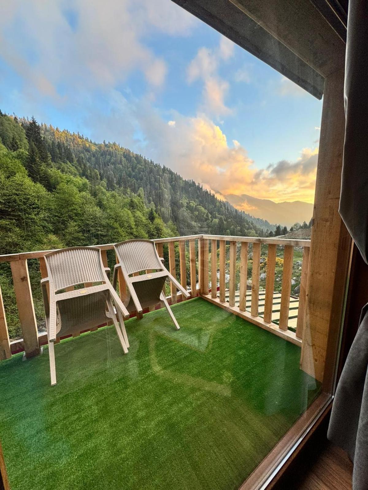 Serinyer Dag Evi Ayder Yaylasi Bagian luar foto