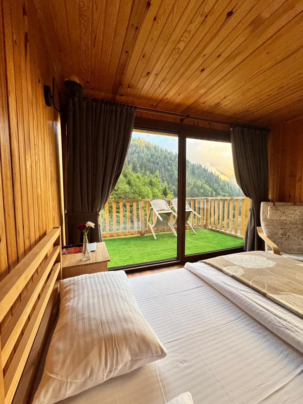 Serinyer Dag Evi Ayder Yaylasi Bagian luar foto