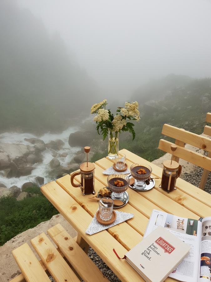 Serinyer Dag Evi Ayder Yaylasi Bagian luar foto
